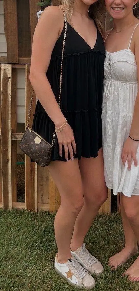 Black Mini Dress - Image 2