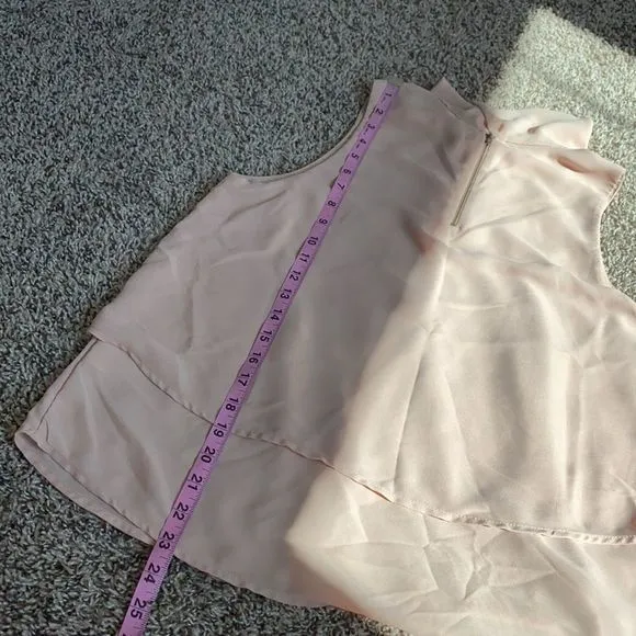 5/$30 🎈 Monteau‎ medium pink turtleneck sleeveless blouse - Image 7