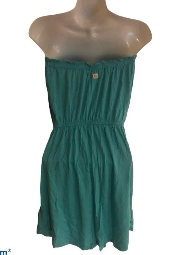 Weeding Out Beach Dress Swim Cover-Up Size L Aqua Summer Pool - Image 3
