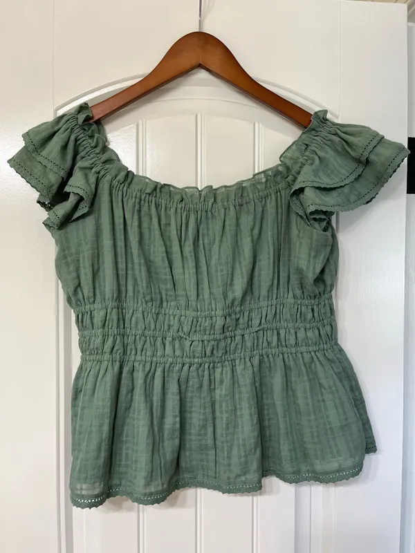 Francesca's Green Top - Image 2