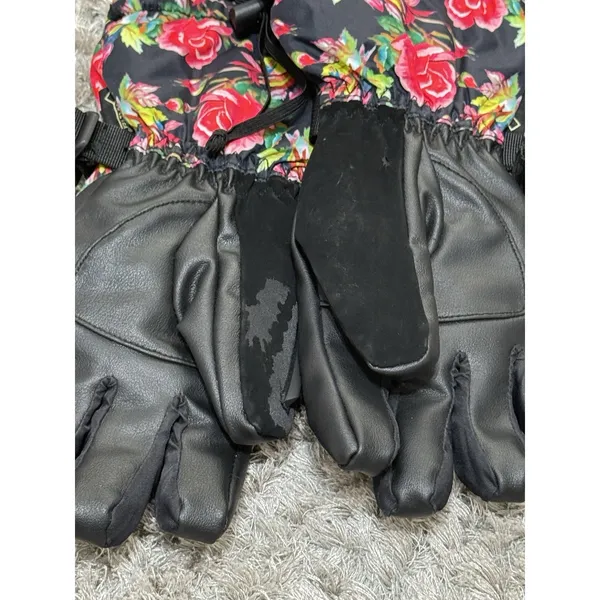 Celtek Women’s Floral Snowboard Ski Gloves Winter Insulated Size XS - Image 6