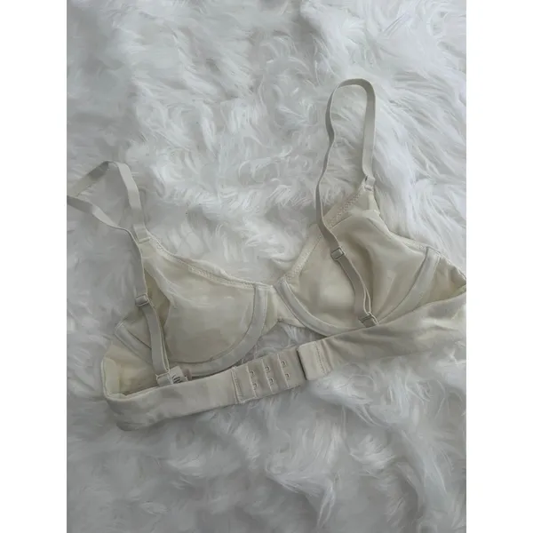 Skims Cotton Jersey T-shirt Bra Bone Size 30A - Image 5