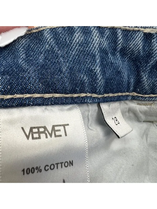 Altar'd State Vervet Distressed High Rise Jeans Size 28 90s Grunge Y2K Casual - Image 10