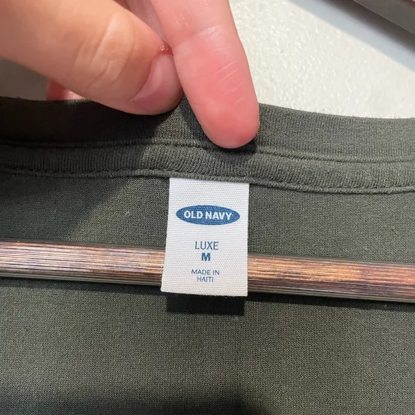 Old Navy Dark Green V-Neck - Image 2