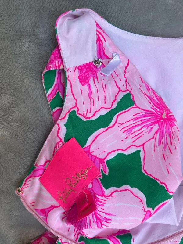 Lilly Pulitzer Mila Stretch Shift Dress Preppy Resort Palm Beach Cruisewear 14 - Image 5