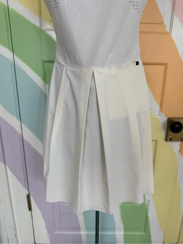 Nike Flex Ace Sleeveless Pleated Skirt Golf Dress Dry-Fit Sz S 🧡🍄 - Image 8