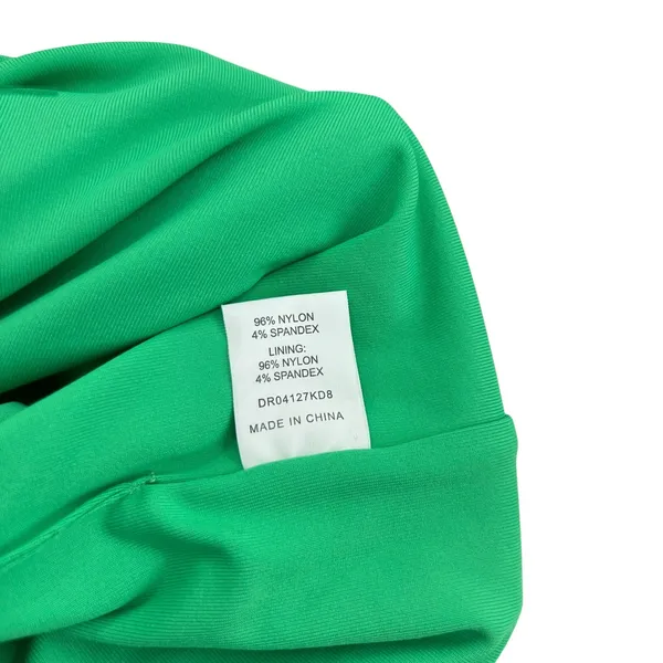 Meshki India Scoop Neck Maxi Dress‎ Tank Bodycon Bright Green Size Large - Image 8