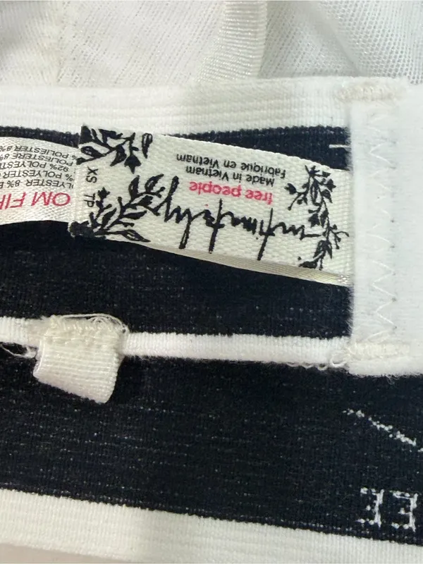 WE THE FREE White Triangle Bralette NWOT - Image 3