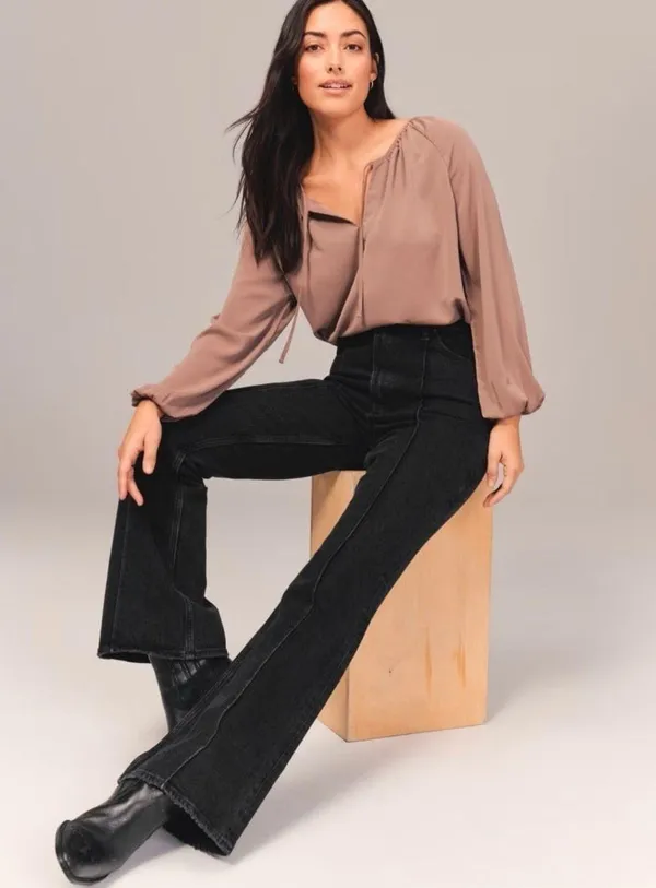 Abercrombie Curve Love Black jeans - Image 3