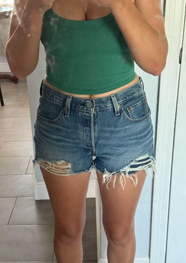 Levi’s 501 Shorts Denim - Image 7