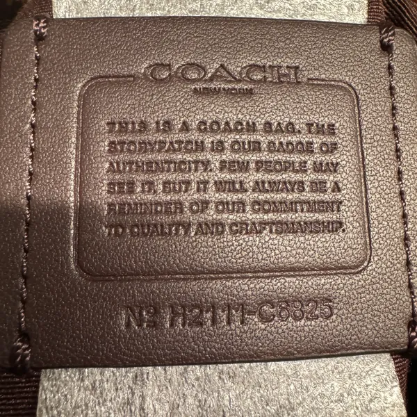 Coach Jen Baguette In Blocked Signature Canvas c6825 - Image 8