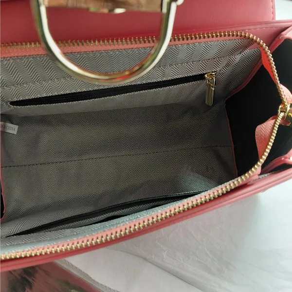 Womens Satchel Handbag Pink Quiet Luxury Coquette Office Chic Wedding Party - Image 12