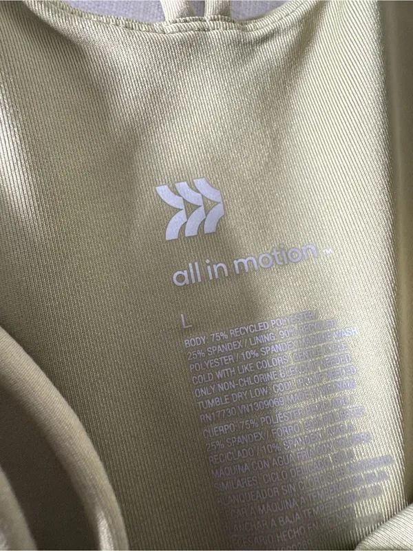 All in Motion Short Sculpt Bodysuit, Sage Green - Large - Image 6