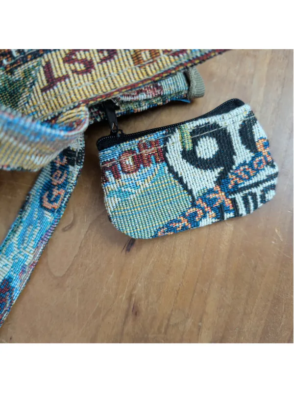 American Vintage Vintage Route 66 Tapestry Tote Bag - Image 6