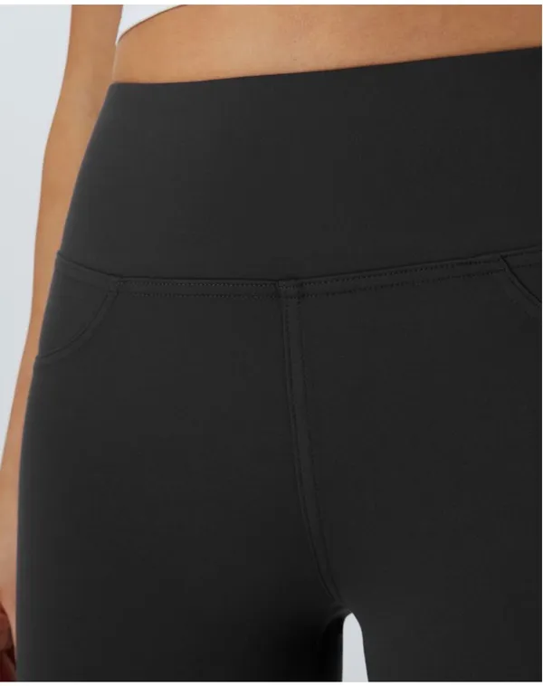 HALARA DayStretch High Rise Pocket Flare Yoga Legging Pants - Image 5