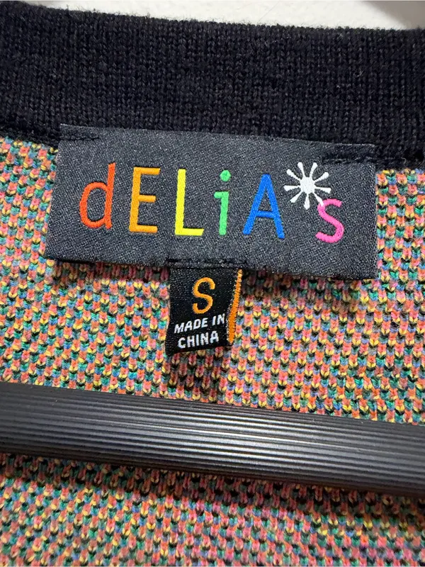 dELiA*s x Dolls Kill Happy In My Mind Y2K Duster Cardigan S - Image 3