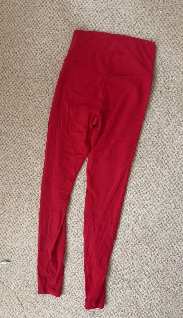 All In Motion red target leggings - Image 4