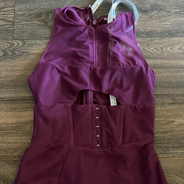 Mistress Rocks Influence Aubergine Dress - Image 2