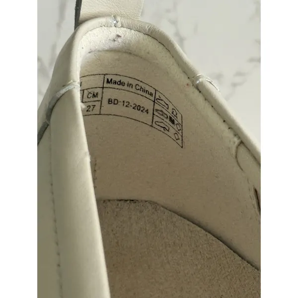 Vionic Carson Slip On Sneaker Womens 11 NWOT Cream Beige Leather Comfort Shoe - Image 10