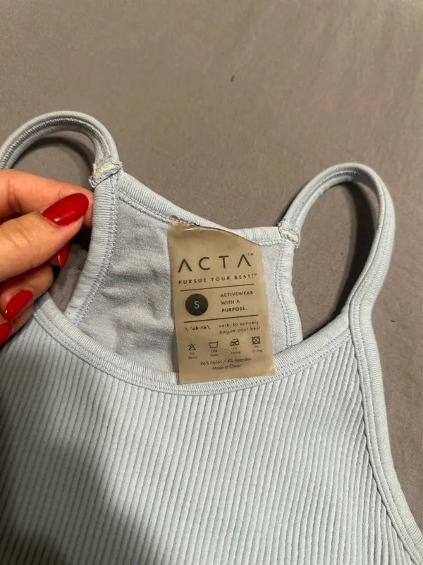 Acta Wear Sports Top Blue - Image 4