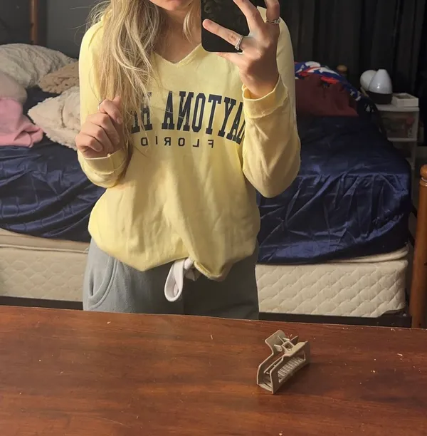 Florida Hoodie Yellow - Image 3