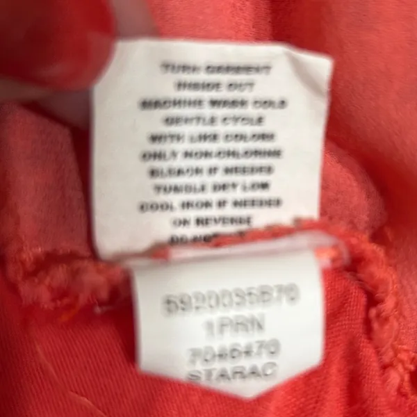 Live and Let Live Womens Crochet Tunic XL Coral Boho Cottage Lace‎ Chiffon Indie - Image 8