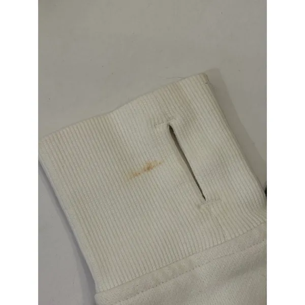 Lululemon Scuba Full‎ Zip Hoodie Women's 6 White Thumbholes Fleece Athletic Read - Image 7