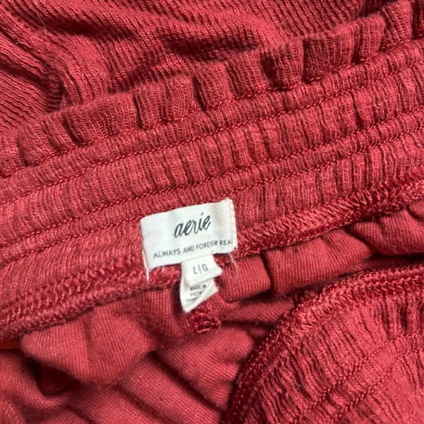 Red Aerie Women's Shorts - Image 3
