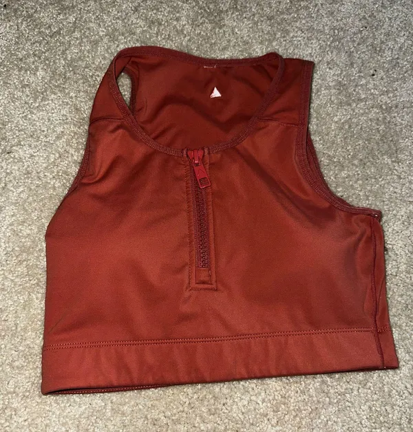 Balance Athletica Vitality Sports Bra Zipper - Image 2