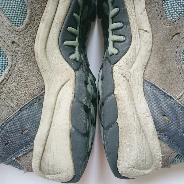 L.L. Bean 8 Wide Womens Hiking Boots Teal & Gray - Gorpcore - Image 3