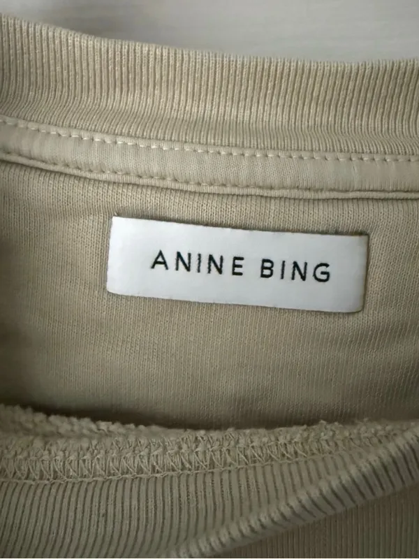 Anine Bing Abandon Self Doubt Snake Link Sweatshirt - S - Image 3