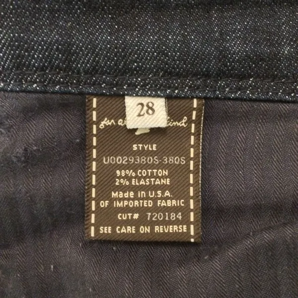 Seven for all Mankind 7fam bell bottom dark wash jeans 28 - Image 11