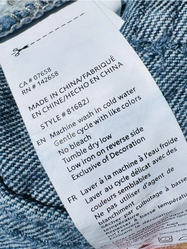 ASPHALT Wide Leg Jeans Large Blue Denim High Rise 90s‎ Wide Leg Vintage Wash L - Image 12