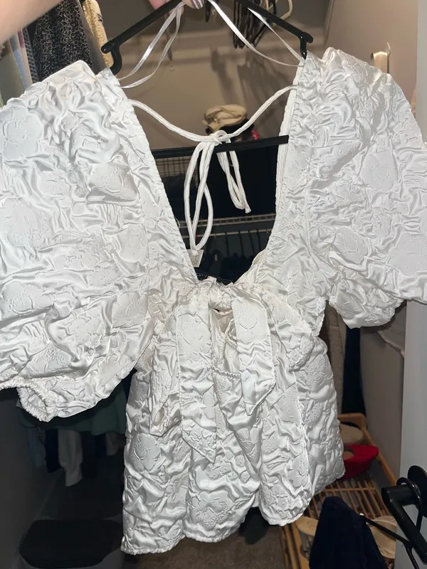 H&M White Blouse - Image 2