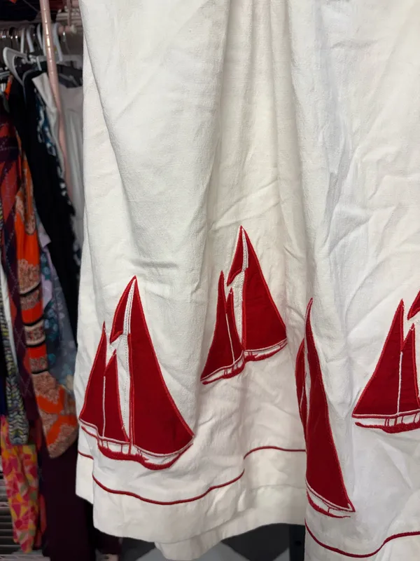 Celandine Sailboat Dress Size Large - Image 4