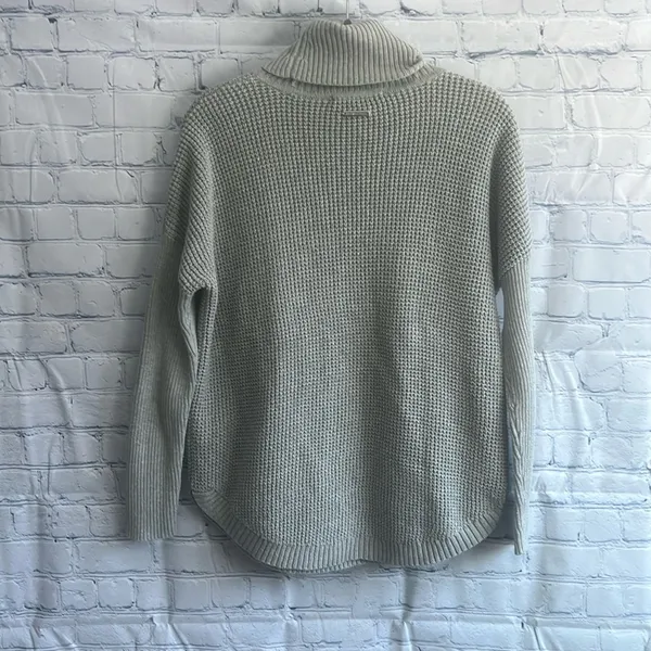 MICHAEL Michael‎ Kors gray turtleneck knit sweater women's size small - Image 4