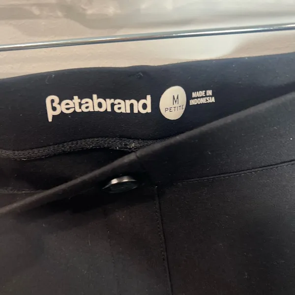 Betabrand Black Flare Women's Pants - Image 5