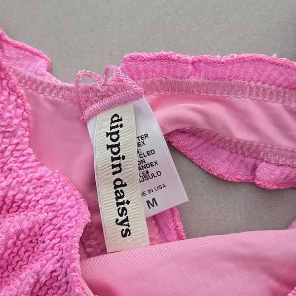 NWT! Dippin Daisys Pink Rose Bottom Size M - Image 5