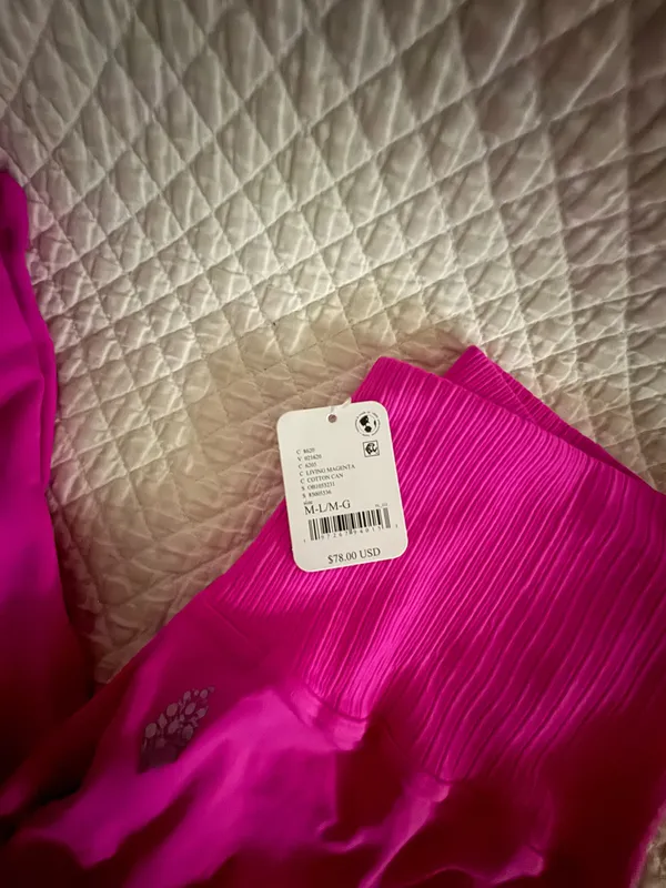 Living magenta free people leggings - Image 6