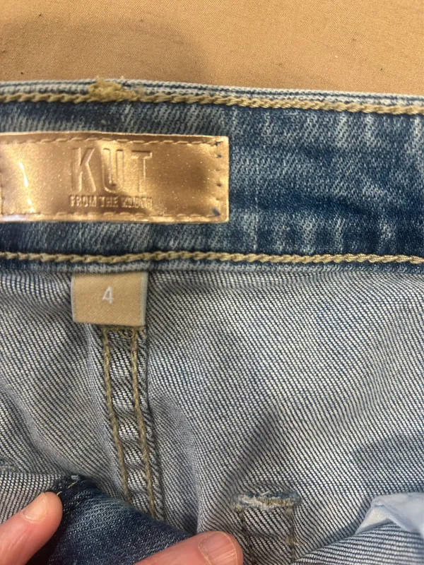 Kut From Cloth Jean Zoe Skirt - Image 3