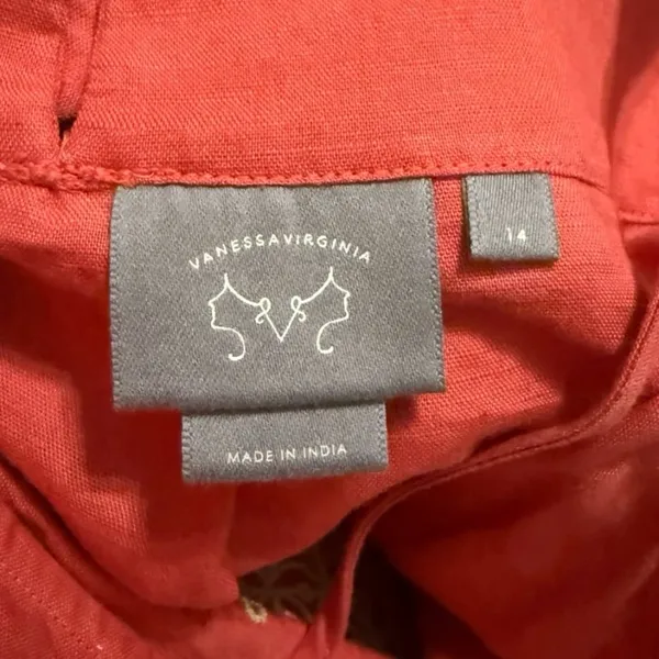Anthropologie Vanessa Virginia Terracotta Tank - Image 4