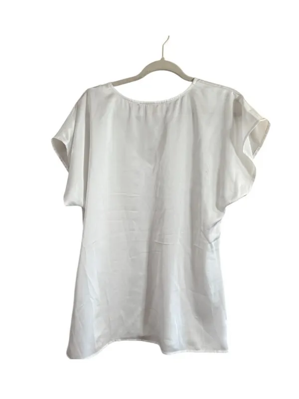 Show Me Your Mumu Pink Label on White Fabric - Image 3