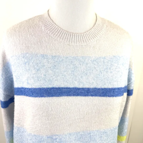 Elizabeth And James  Pullover Striped Sweater Size Small - Image 2