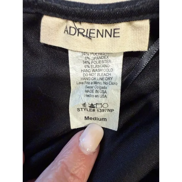 Express Adrienne Women's Aztec Sequin Mini Skirt Black w/ Gold Silver Stretchy Medium - Image 3