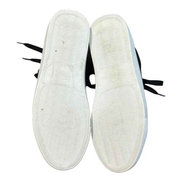 J.Crew Sneakers Women 8.5 Black Leopard Calf Hair Low Top Lace‎ Up AS687 FA20 - Image 11
