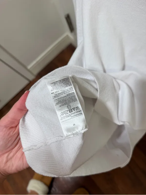 Old Navy White Cardigan Sweater - Image 7