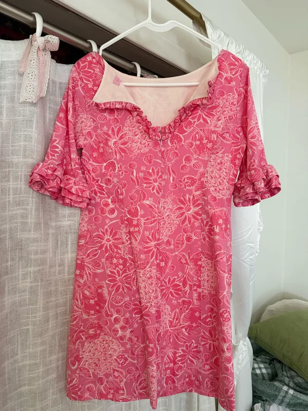 Lily Pulitzer Lilly Dress Pink - Image 2