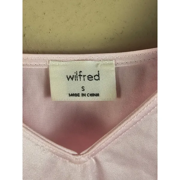 Wilfred Aritzia Womens Pink Cami Tank Top Small - Image 4