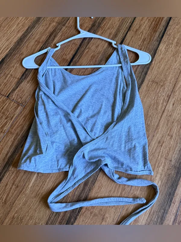 Lululemon It’s a Tie Tank Top Gray - Image 2