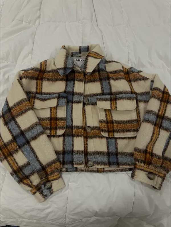 Garage cropped shacket - Image 2